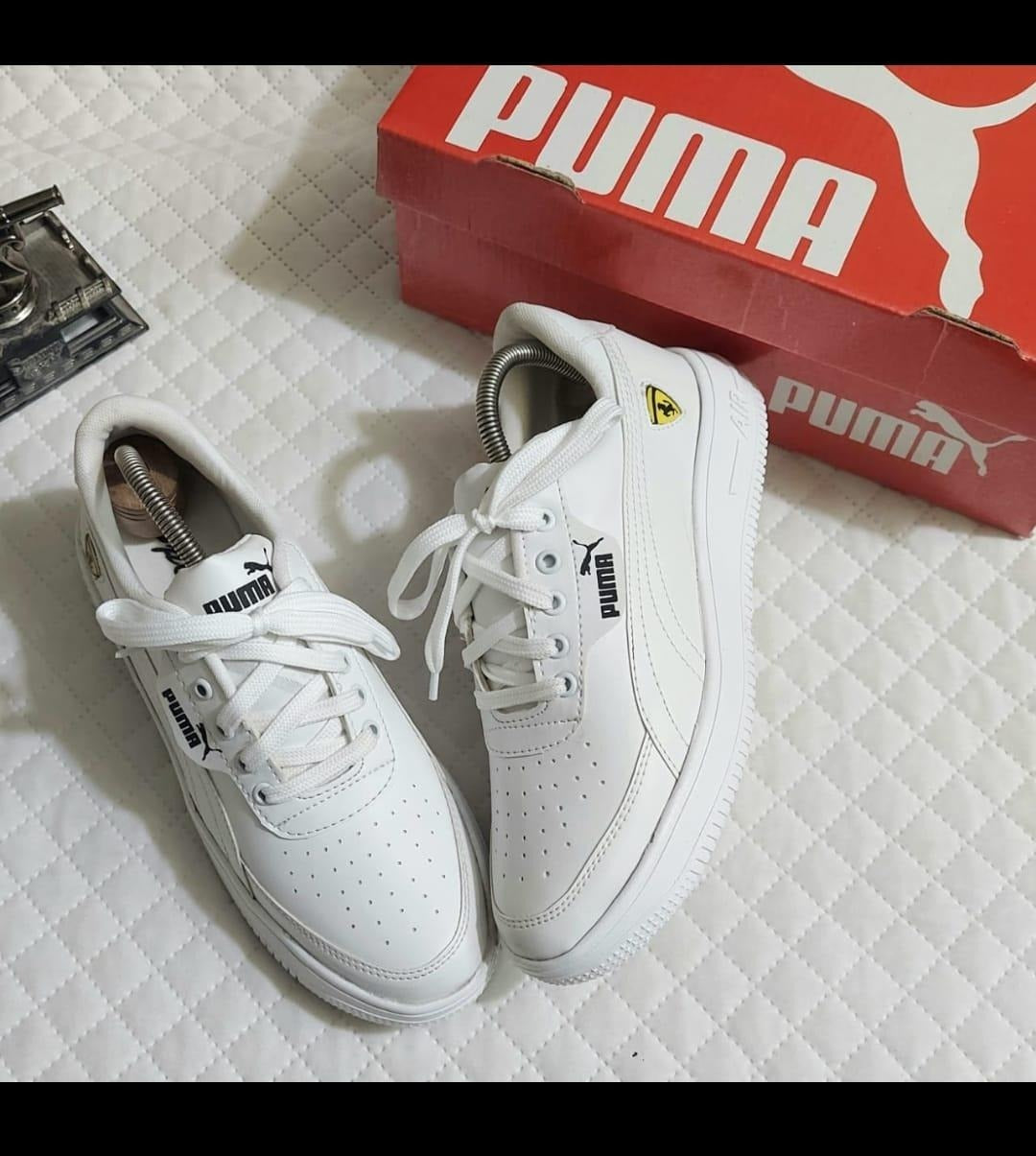 PUMA Sneakers for Men (White, 6)