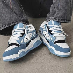 Sneakers for Men (Blue, 6)