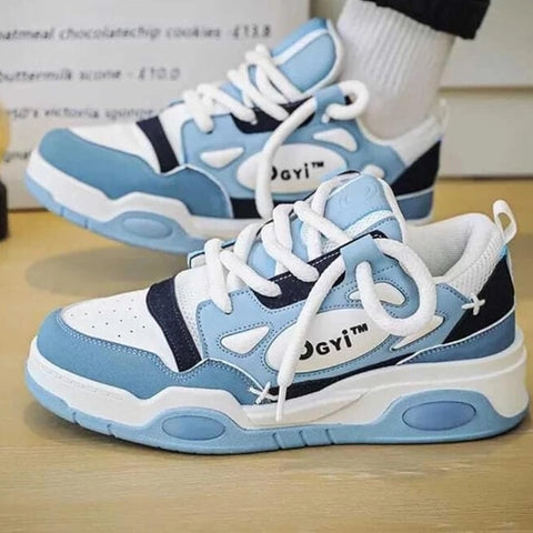 Sneakers for Men (Blue, 6)