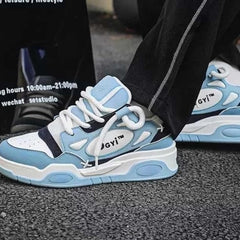 Sneakers for Men (Blue, 6)